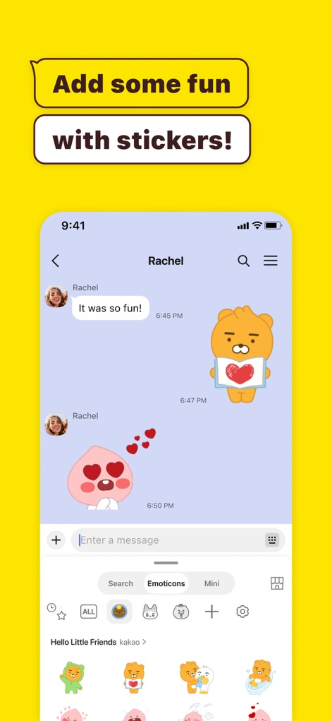 KakaoTalk : Messenger - Stickers Ludiques