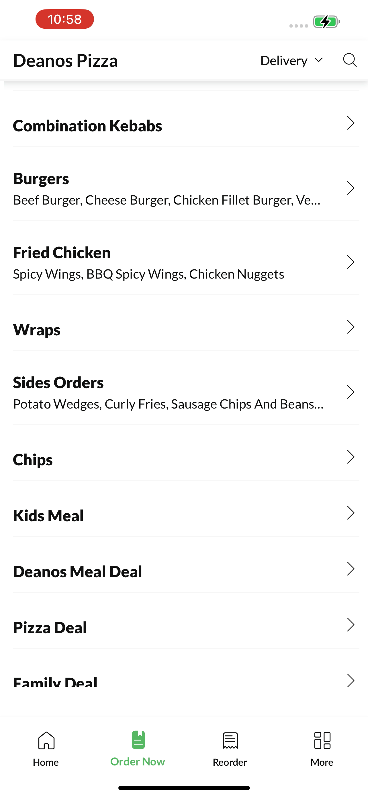 Deanos Pizza screenshot 3