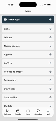 INMC App. screenshot