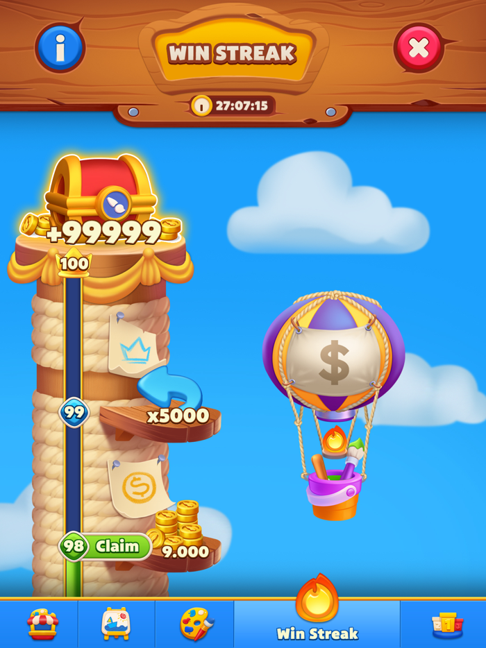 Fill Color Jam Puzzle