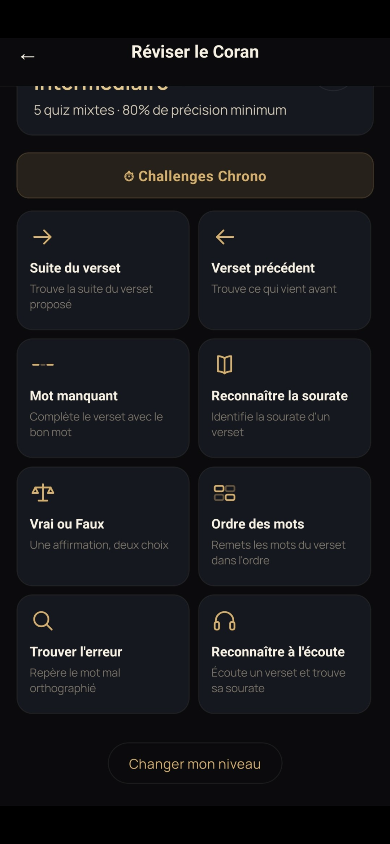 QuranFlow : Mémoriser Coran screenshot 7
