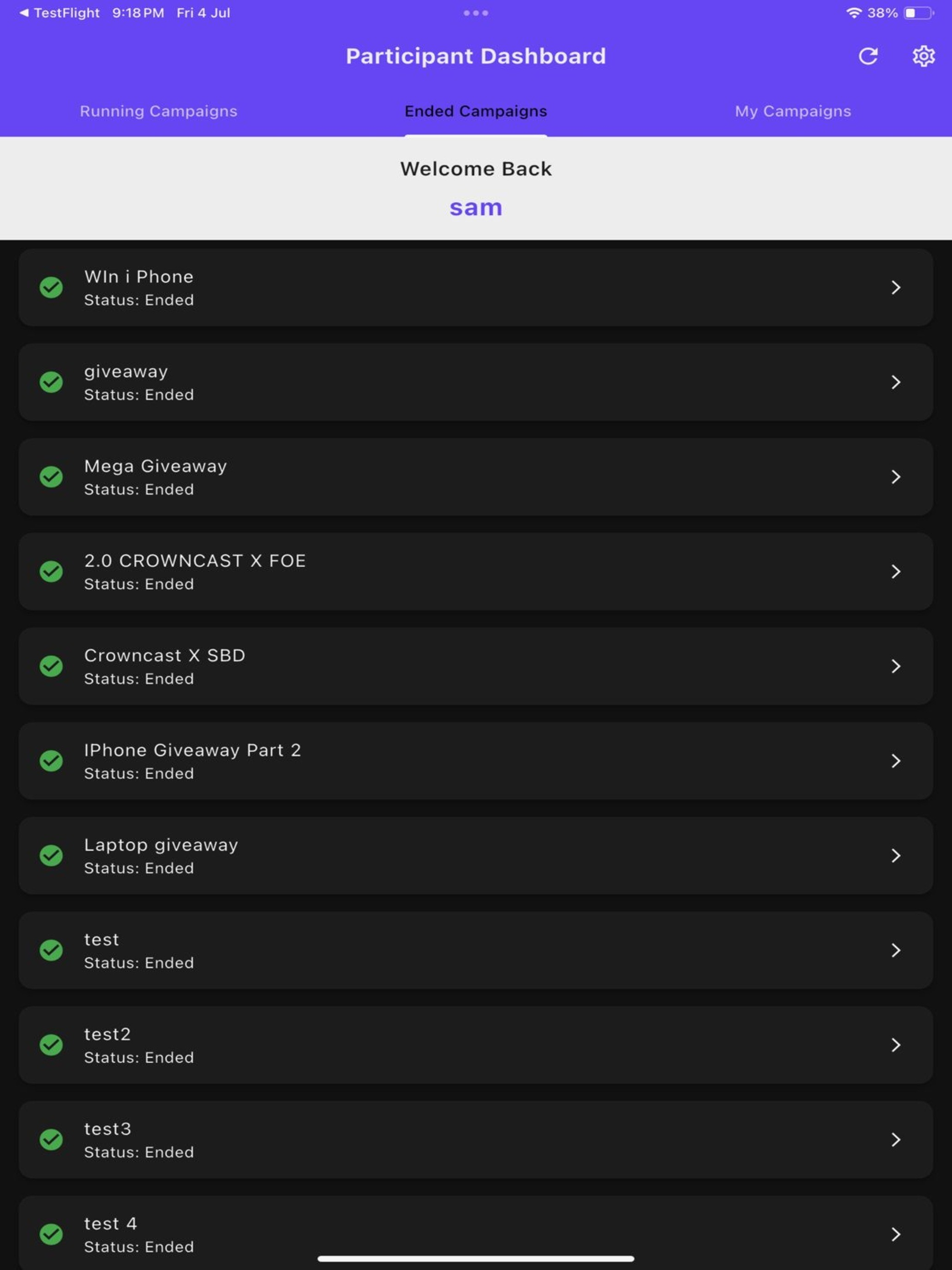 Crowncast screenshot 15