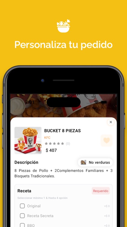 EnCorto Comida a Domicilio