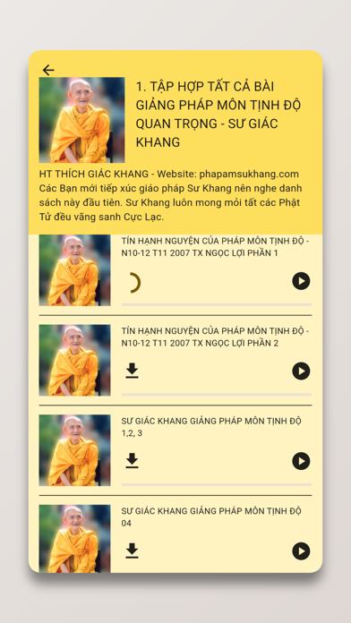 Pháp Âm Sư Khang Screenshot