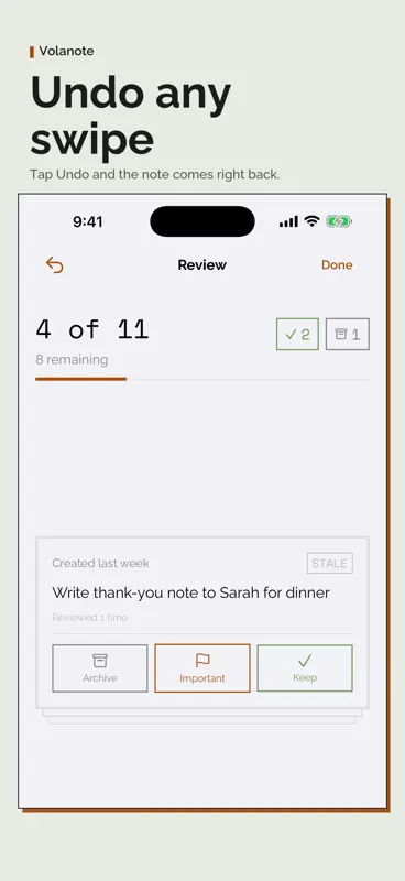Volanote: Quick Notes screenshot 3 of 6