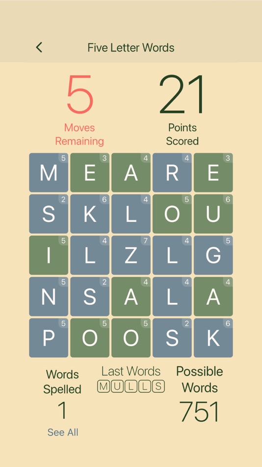 #2. Squell (iOS) Podle: Compassionate Robot Studios LLC