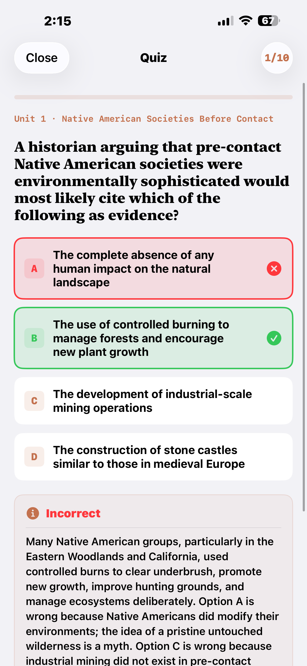 AP US History screenshot 7