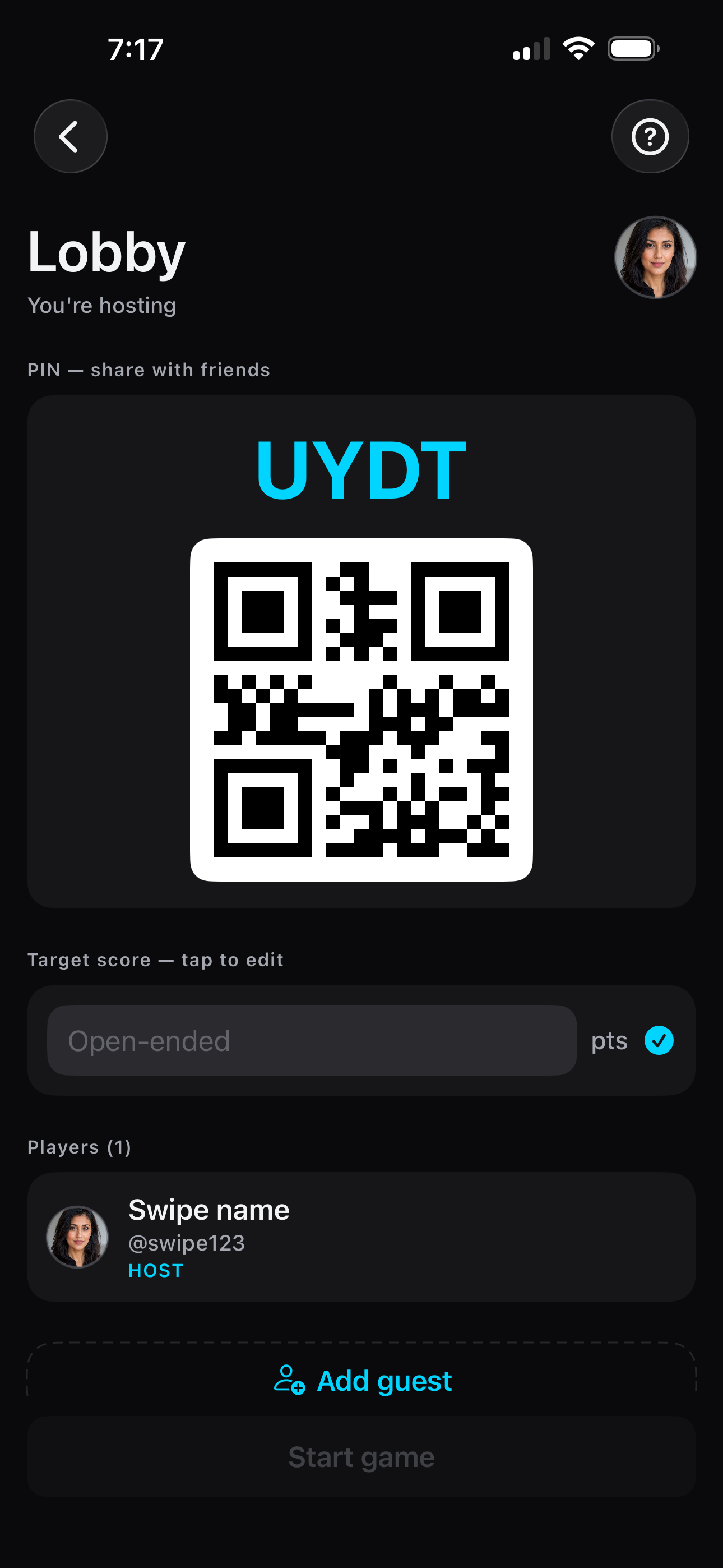 Play Swipe