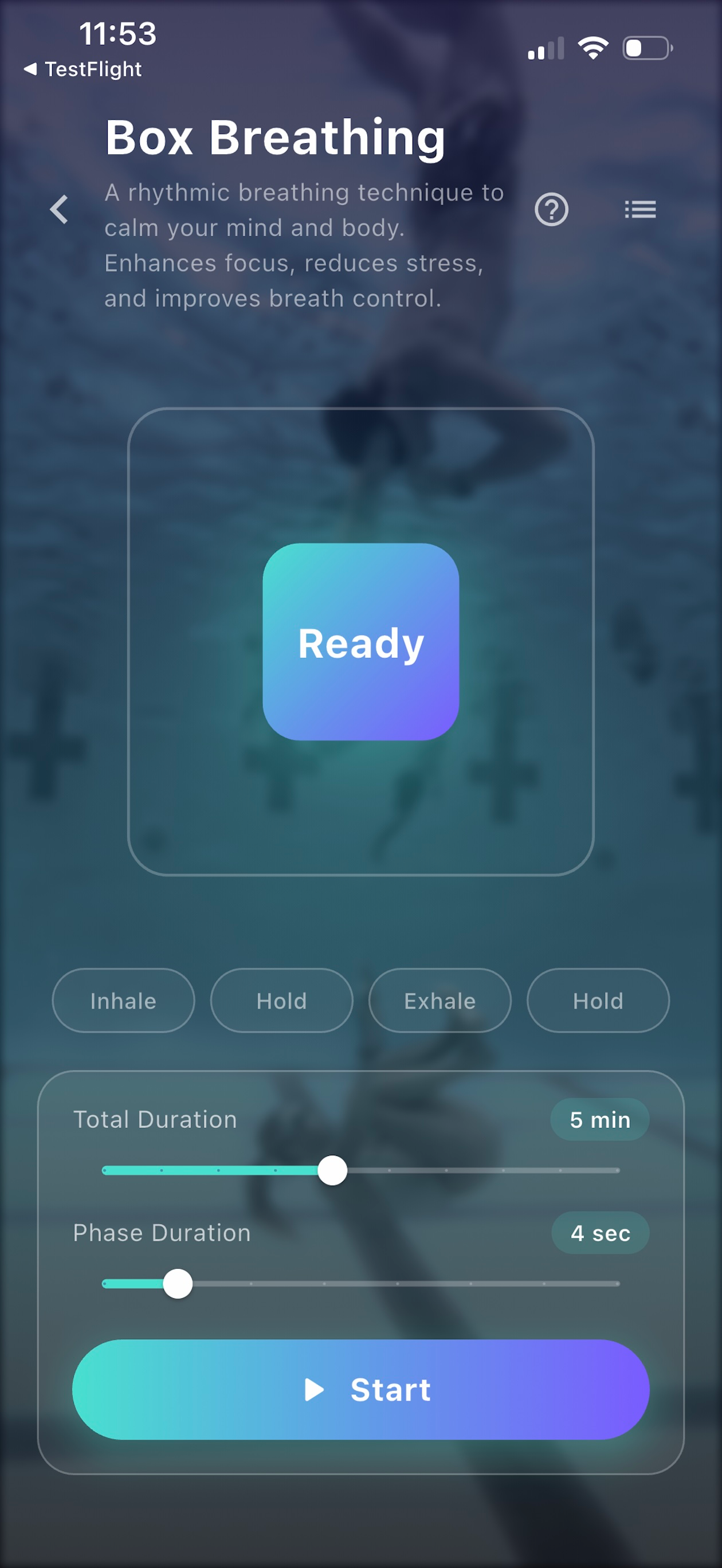 H2O Breath Hold Trainer screenshot 8