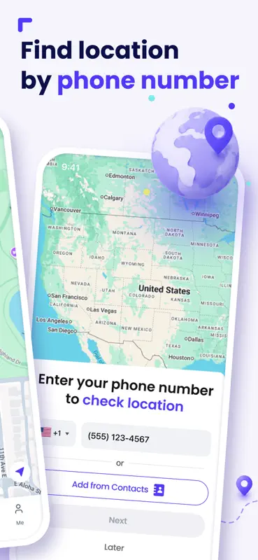 SnapLo: Location Sharing screenshot 2 of 5