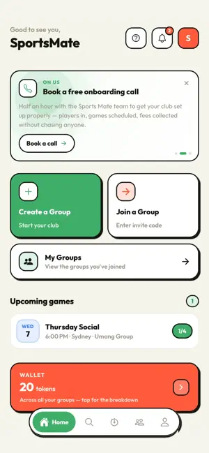 Sports Mate ! screenshot 1