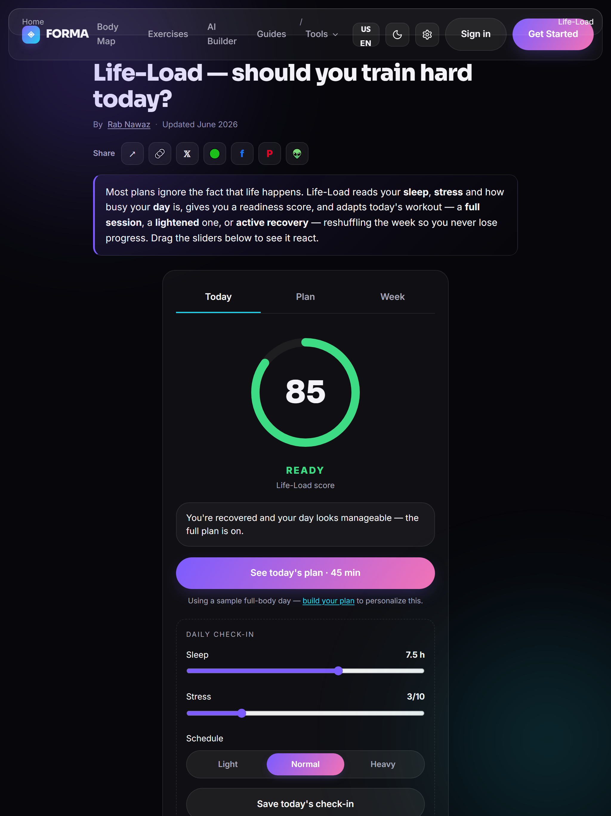 FORMA: AI Fitness & Workouts screenshot 11
