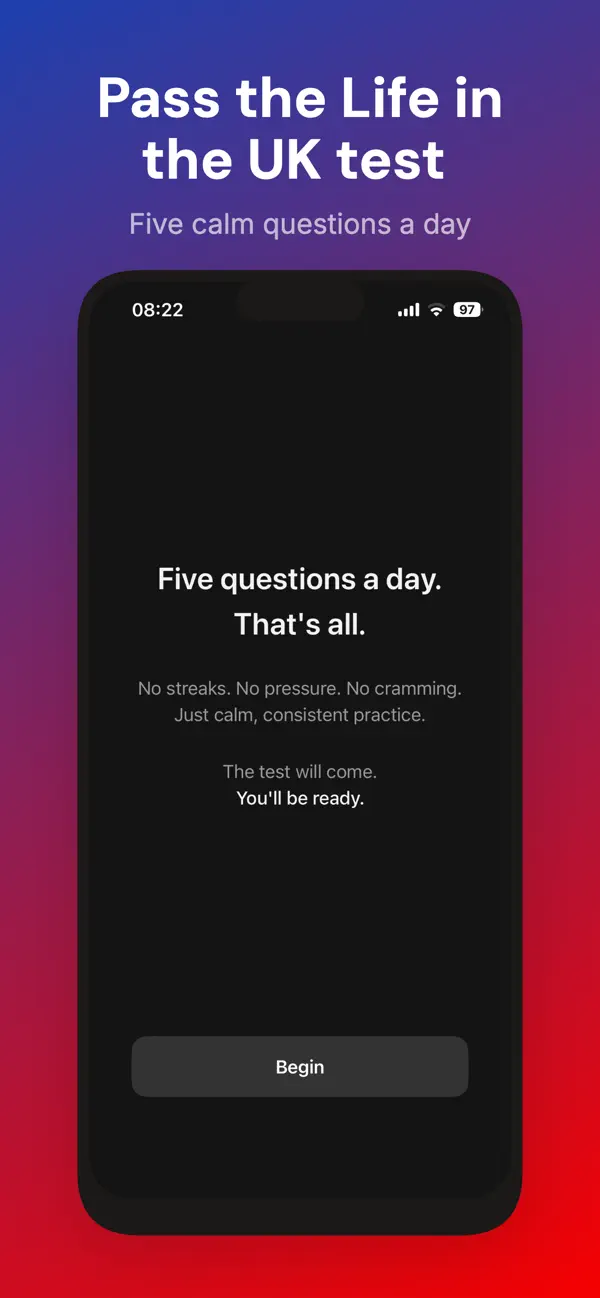 Screenshot #1 pour Life in the UK Flashcards