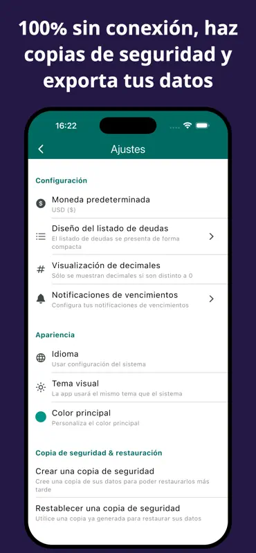 Control de Deudas: Mis deudas screenshot 7 of 7