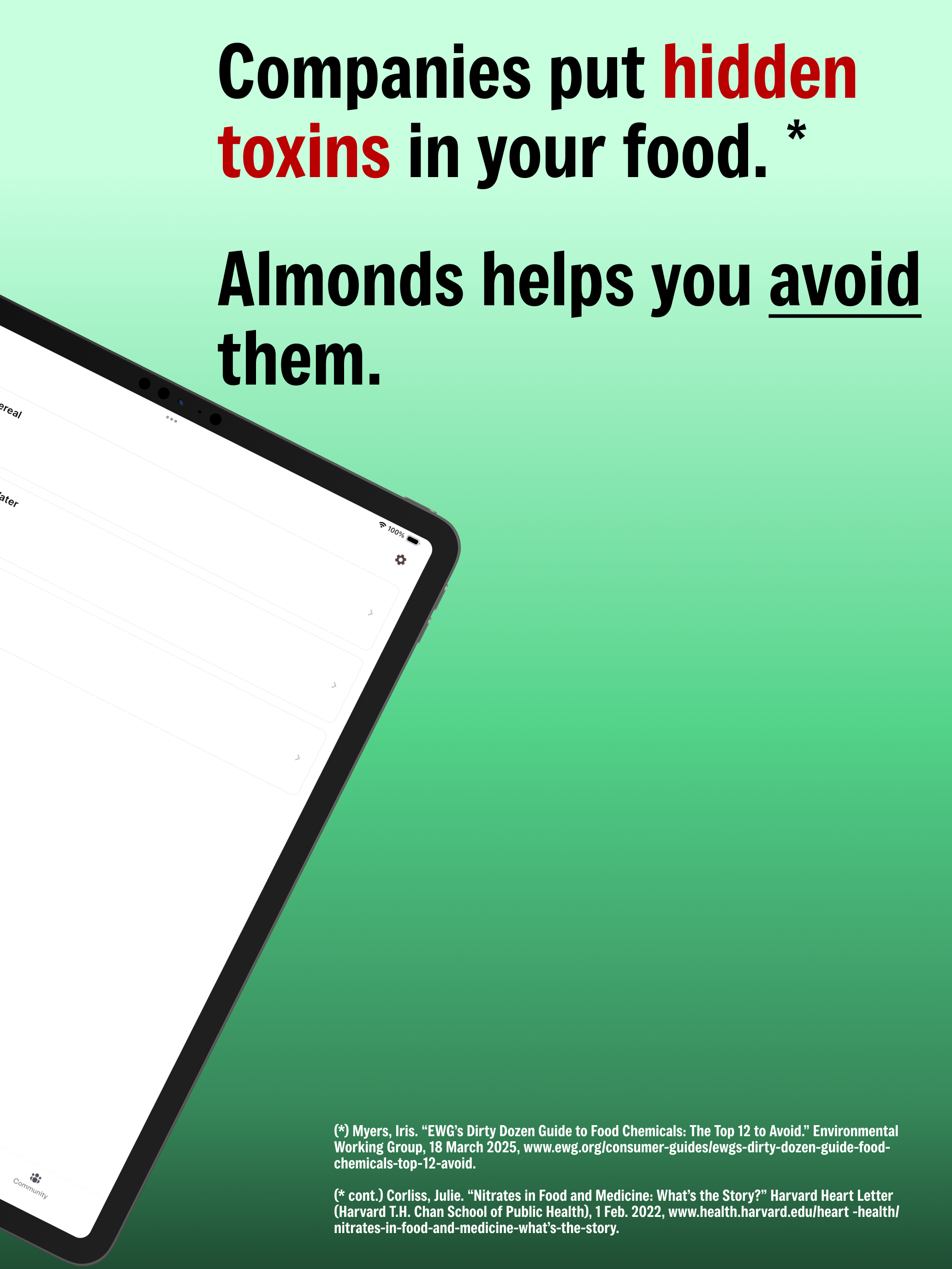Almonds - Scan Healthy Swaps screenshot 12