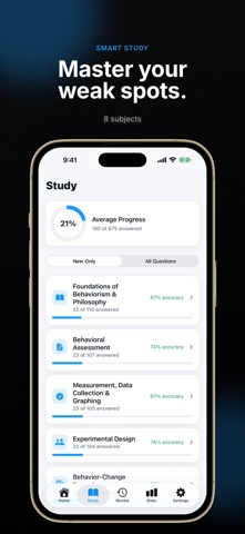 BCBA Exam Prep: ABA & Test iPhone screenshot