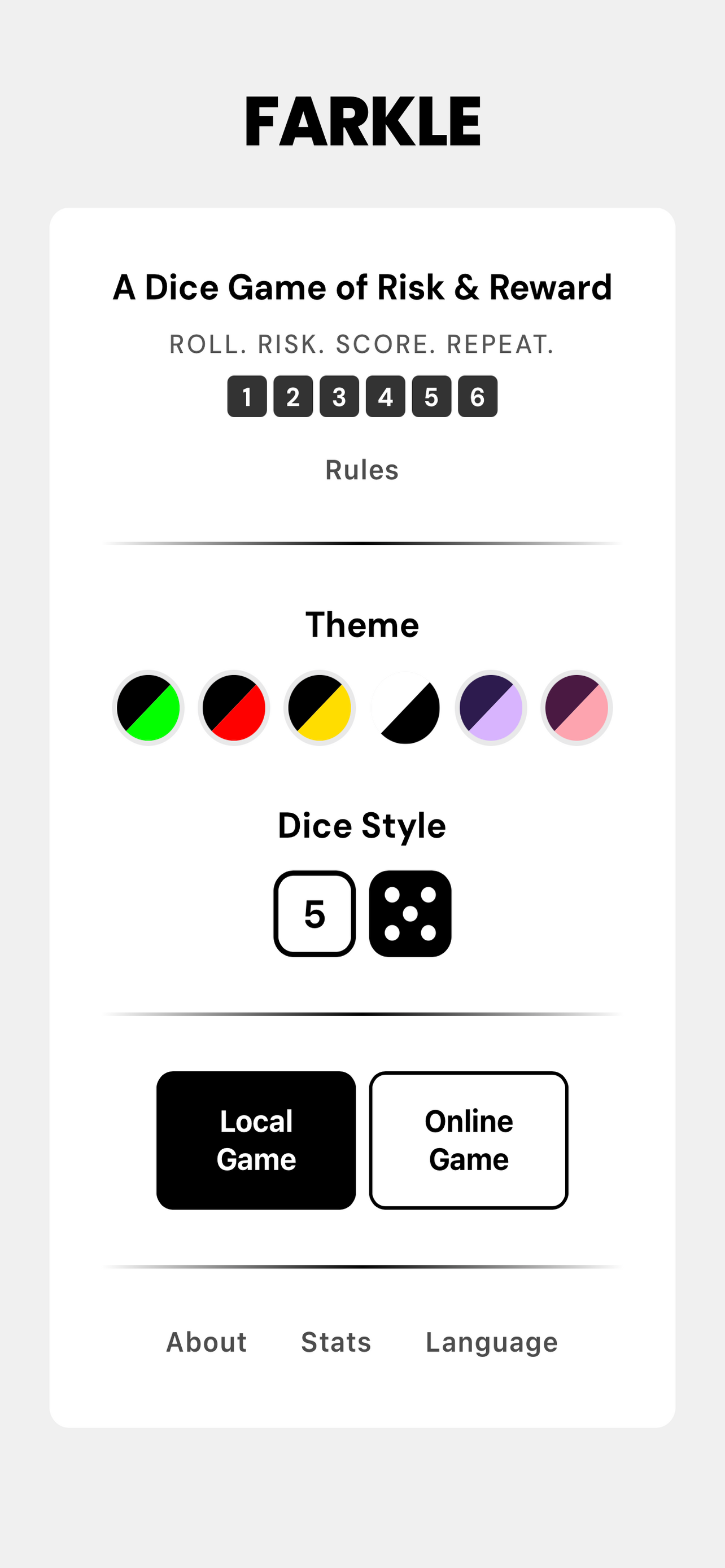 Farkle Multiplayer screenshot 6