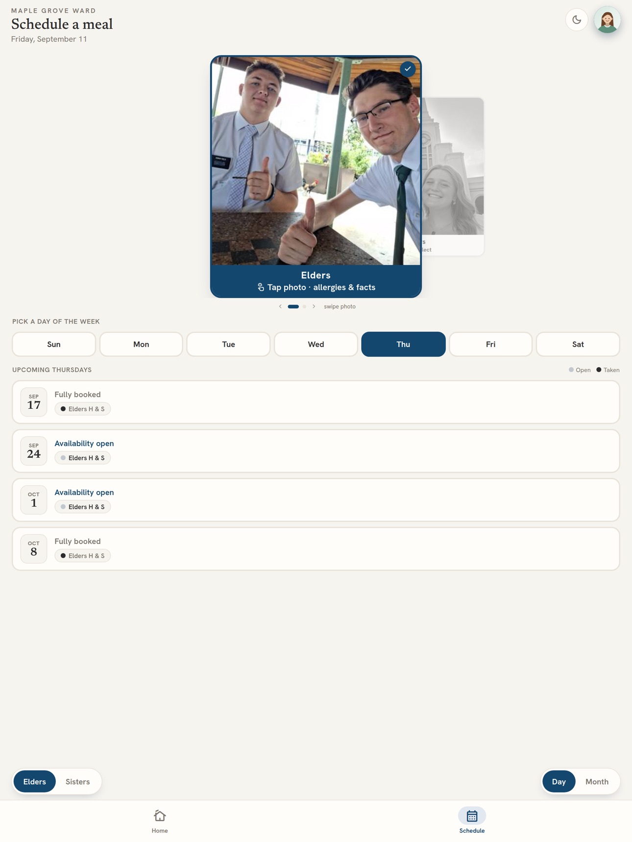 Screenshot 6 of Dinner Appointments