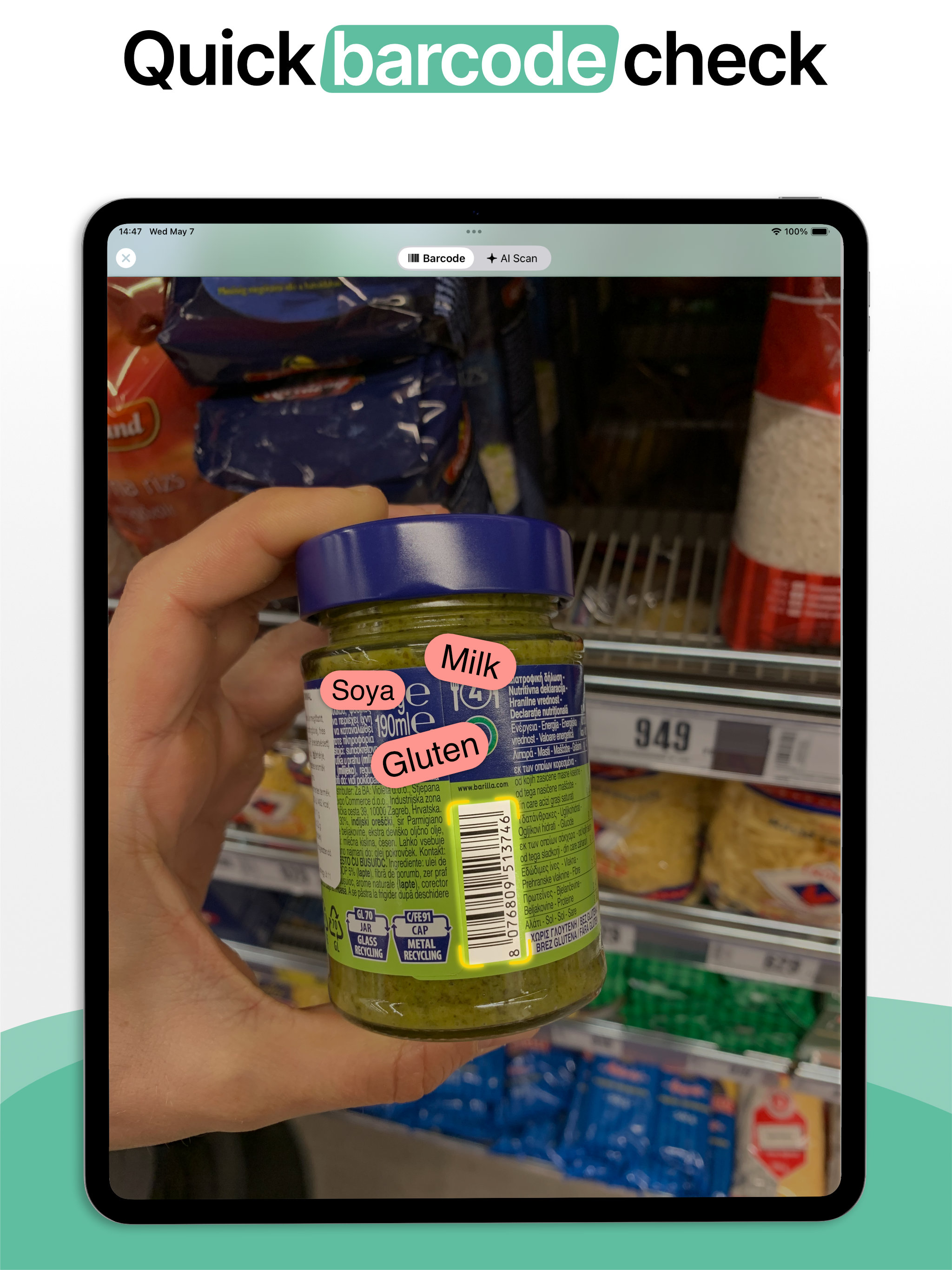 Food Scanner - Allergen Check