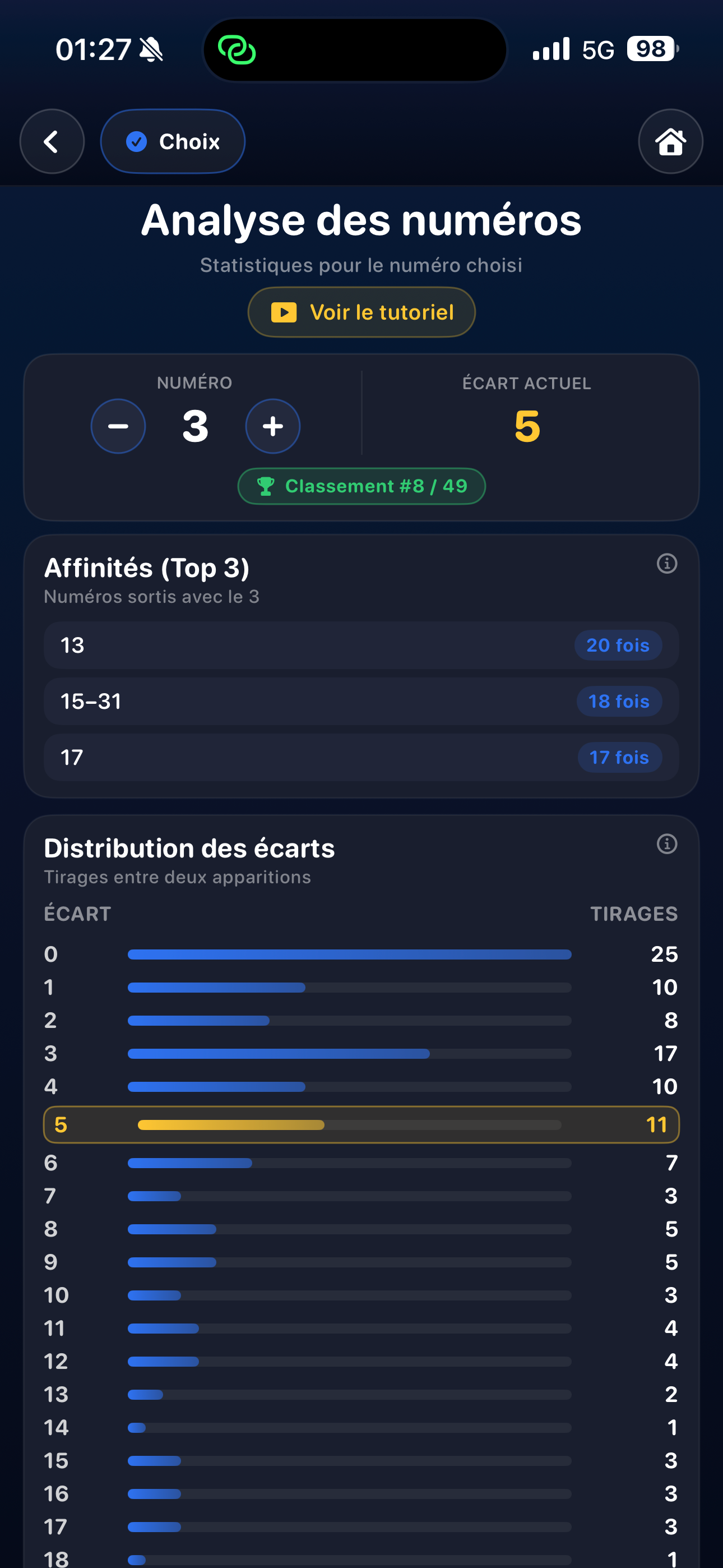 Loto Analyse screenshot 5
