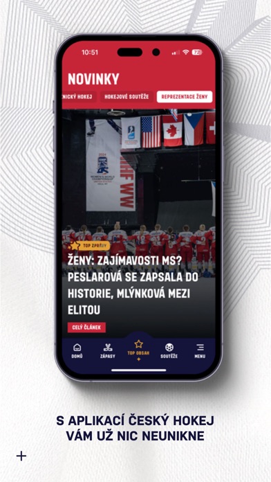 Český hokej Screenshot