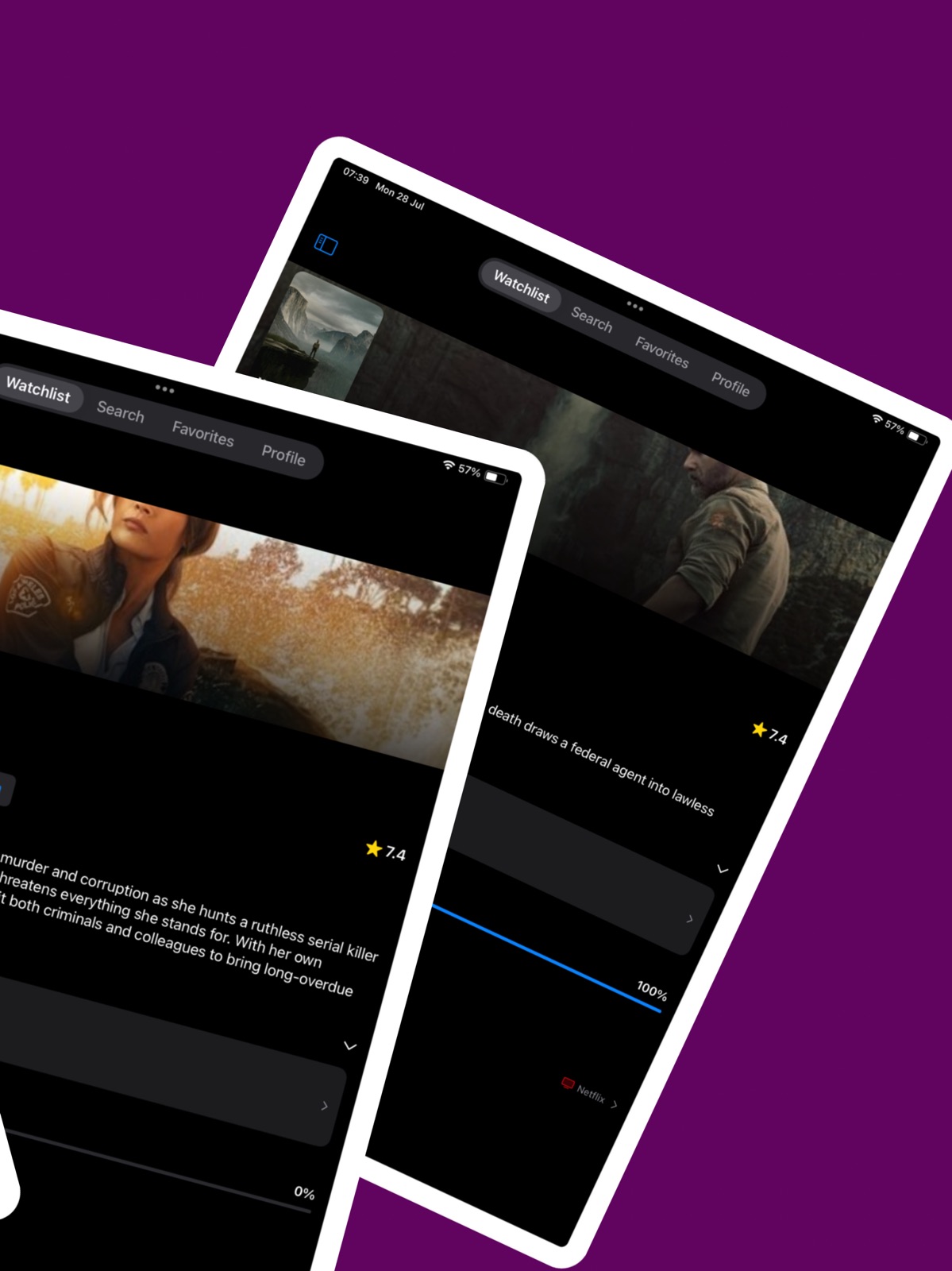 TV Serie Tracker – Progress ipad screenshot 3
