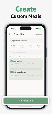 Calories & Macro Tracker screenshot
