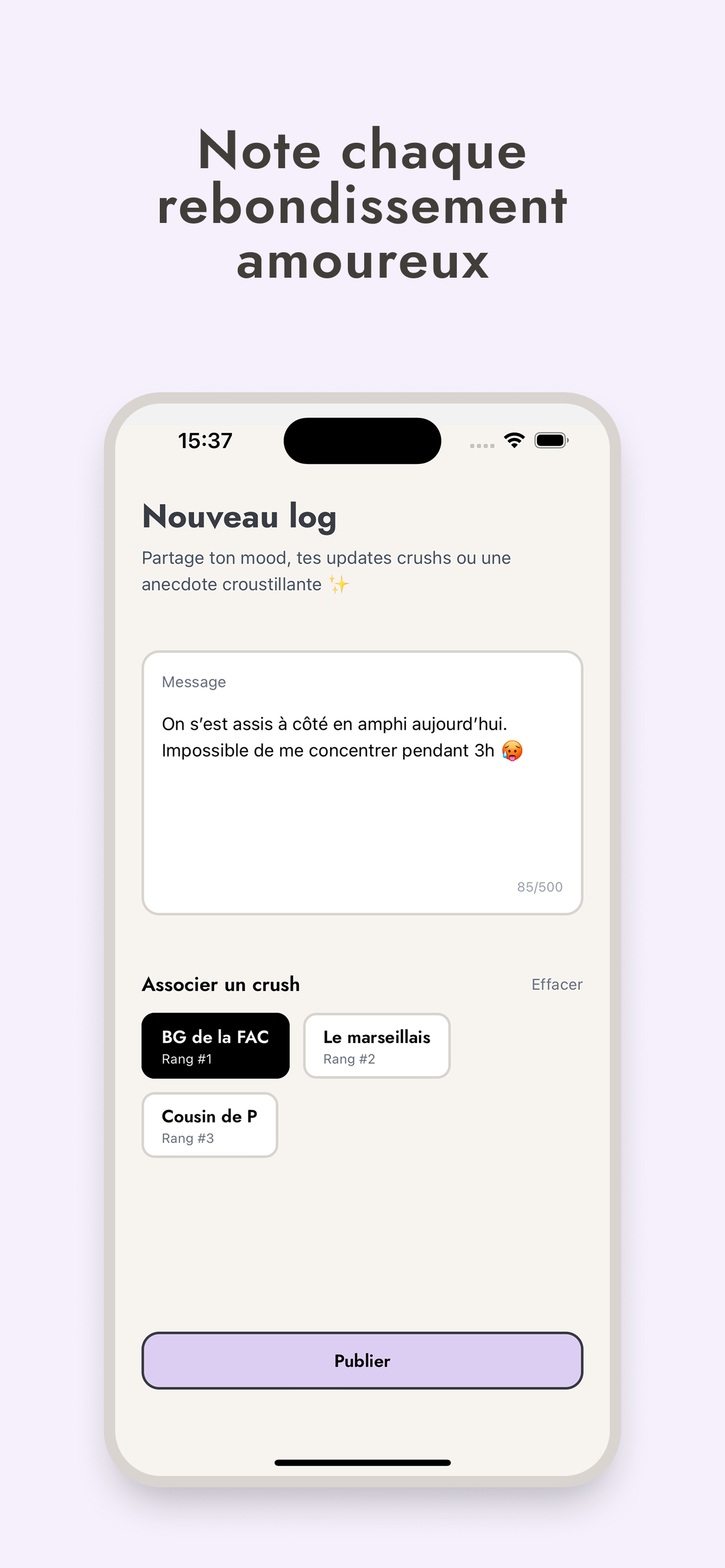 LoopMee : ta vie amoureuse
