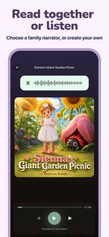Noli: Personalized Storybooks iPhone screenshot