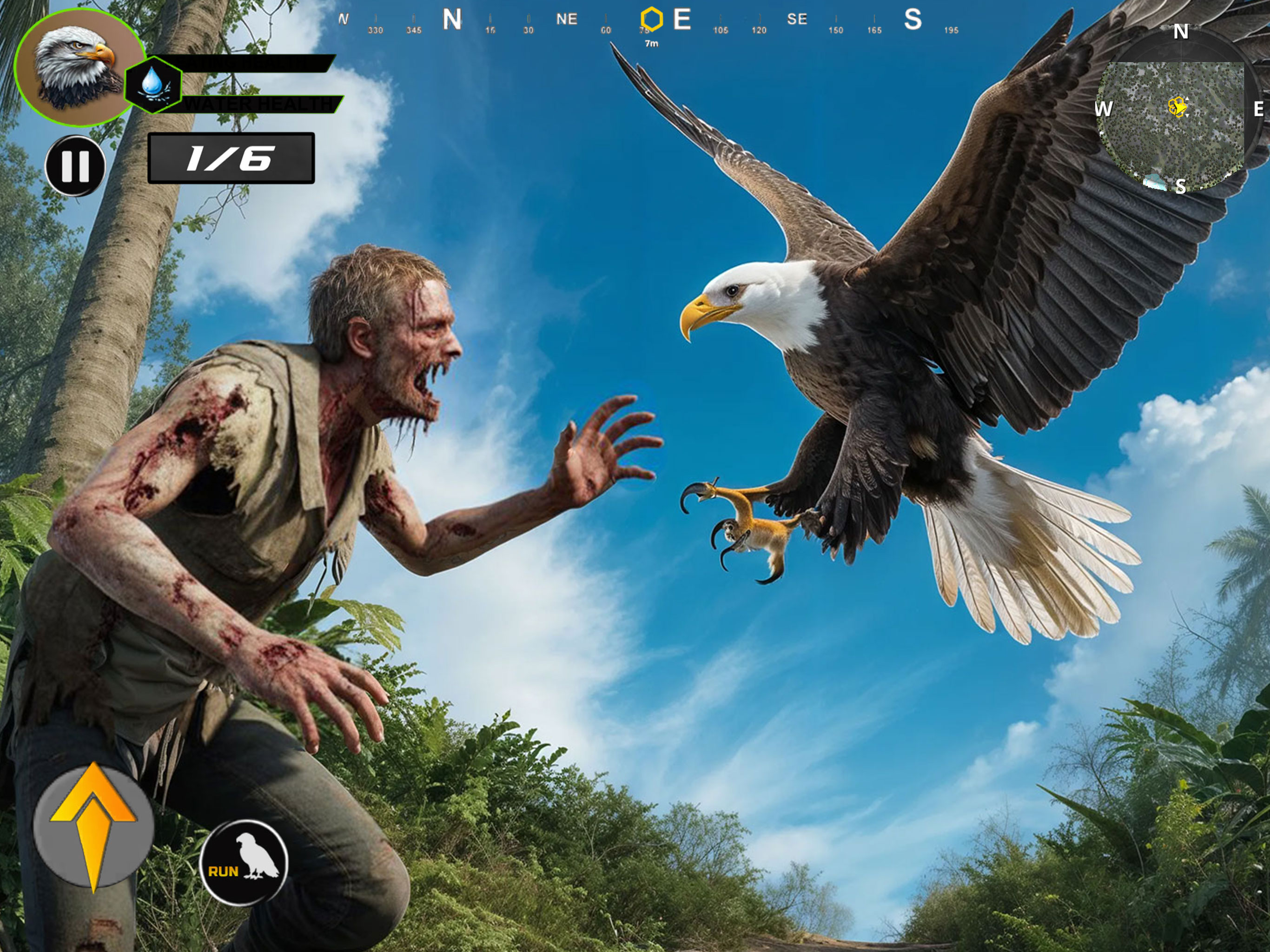 Real Wild Eagle Sim Hunting 3D