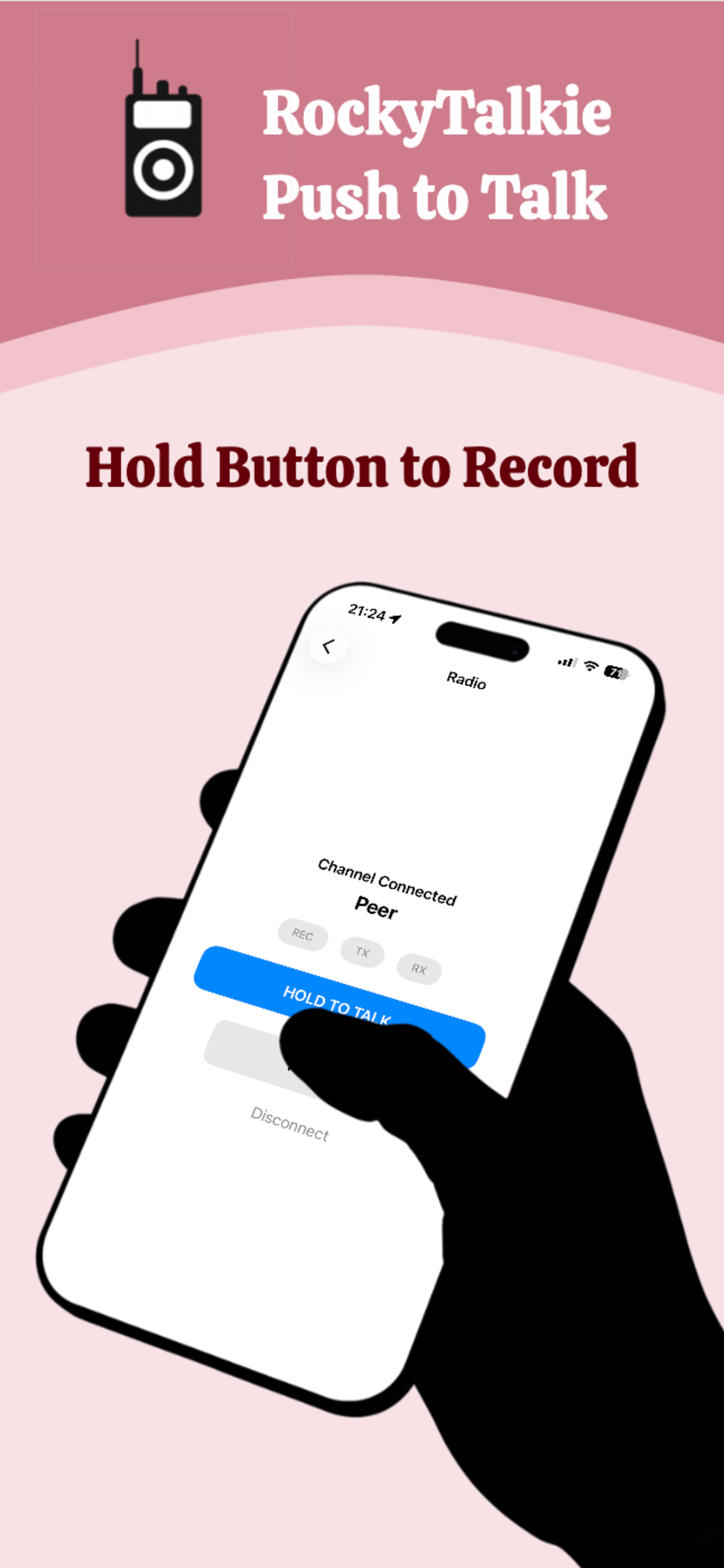 RockyTalkie: Walkie-Talkie