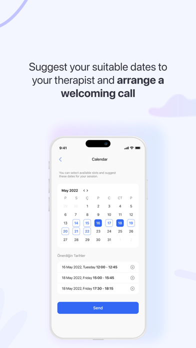 Hiwell Therapy & Mental Health Screenshot