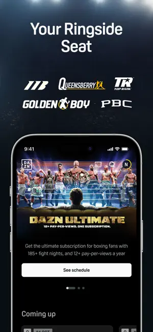 DAZN: Stream Live Sports screenshot 5