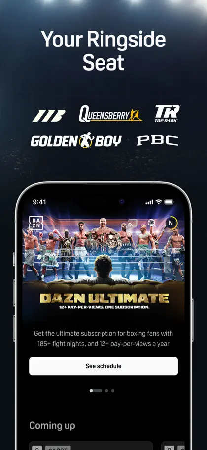 Screenshot 5 di 6 di DAZN: Stream Live Sports