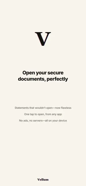 Vellum - HTML viewer screenshot 1