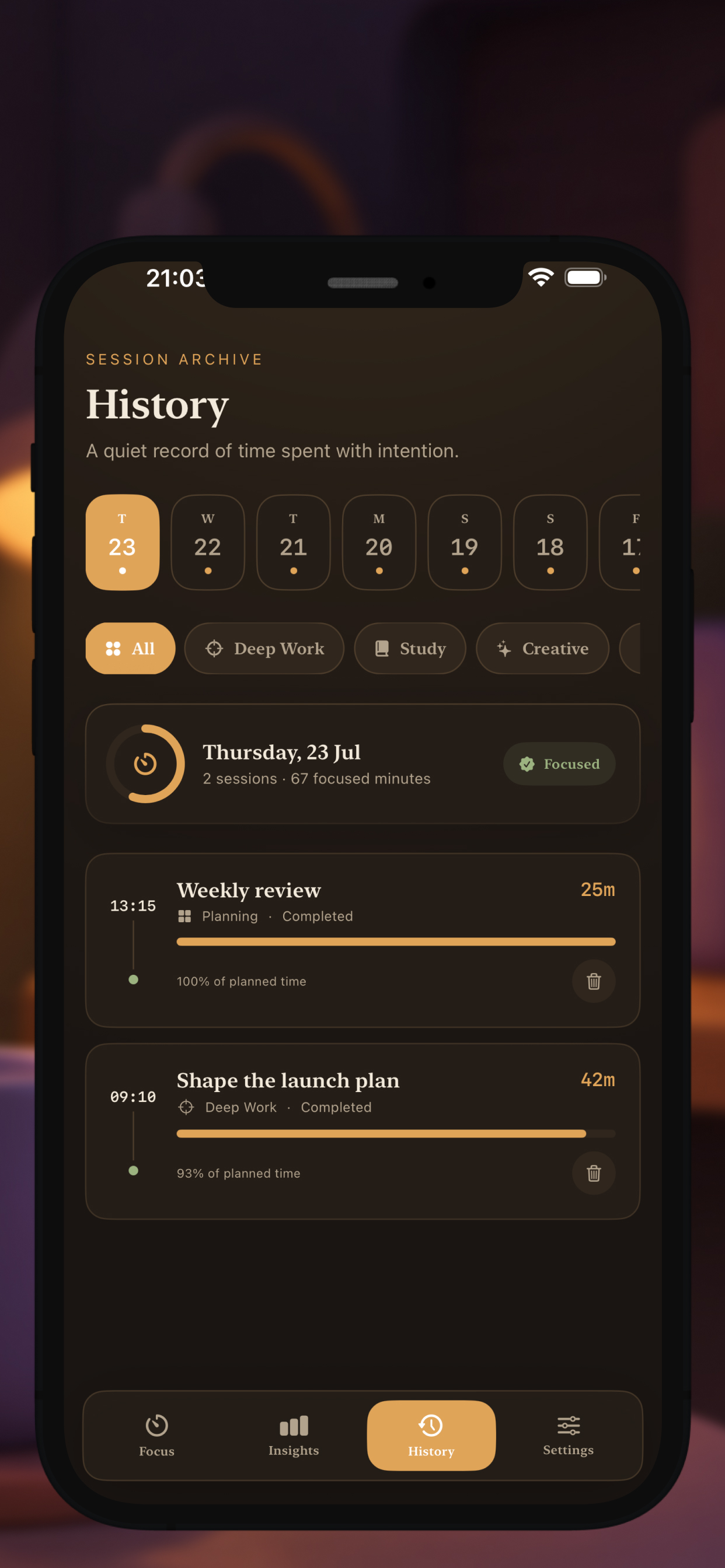Don't burn: Pomodoro Timer screenshot 5