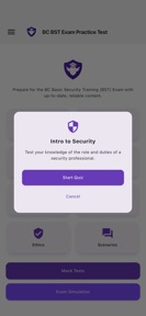 BC BST Exam Practice screenshot