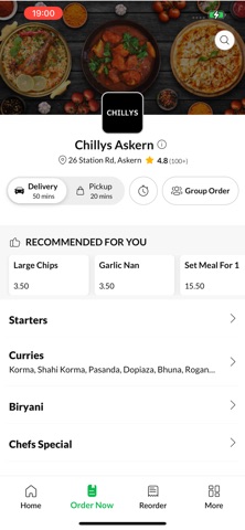 Chillys Askern screenshot
