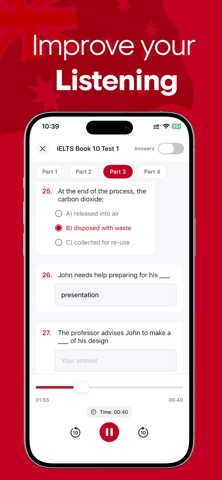 IELTS Prep App – Practice Screenshot 5 of 6