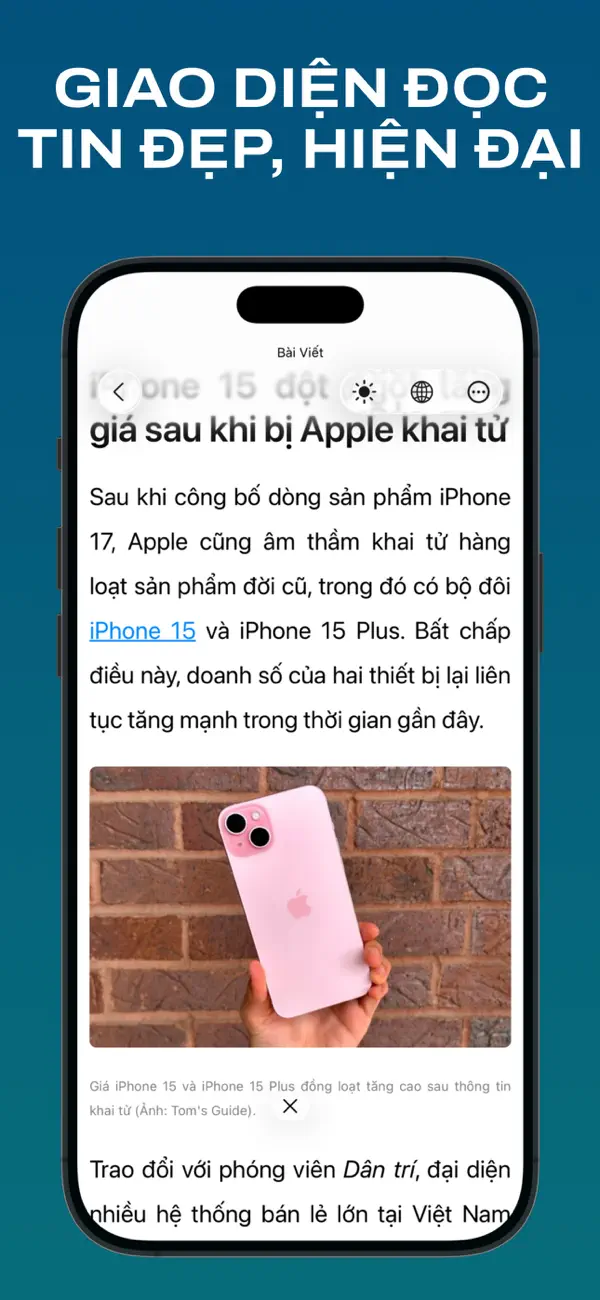 Screenshot #3 pour Báo Online: Đọc Báo Mới 24h