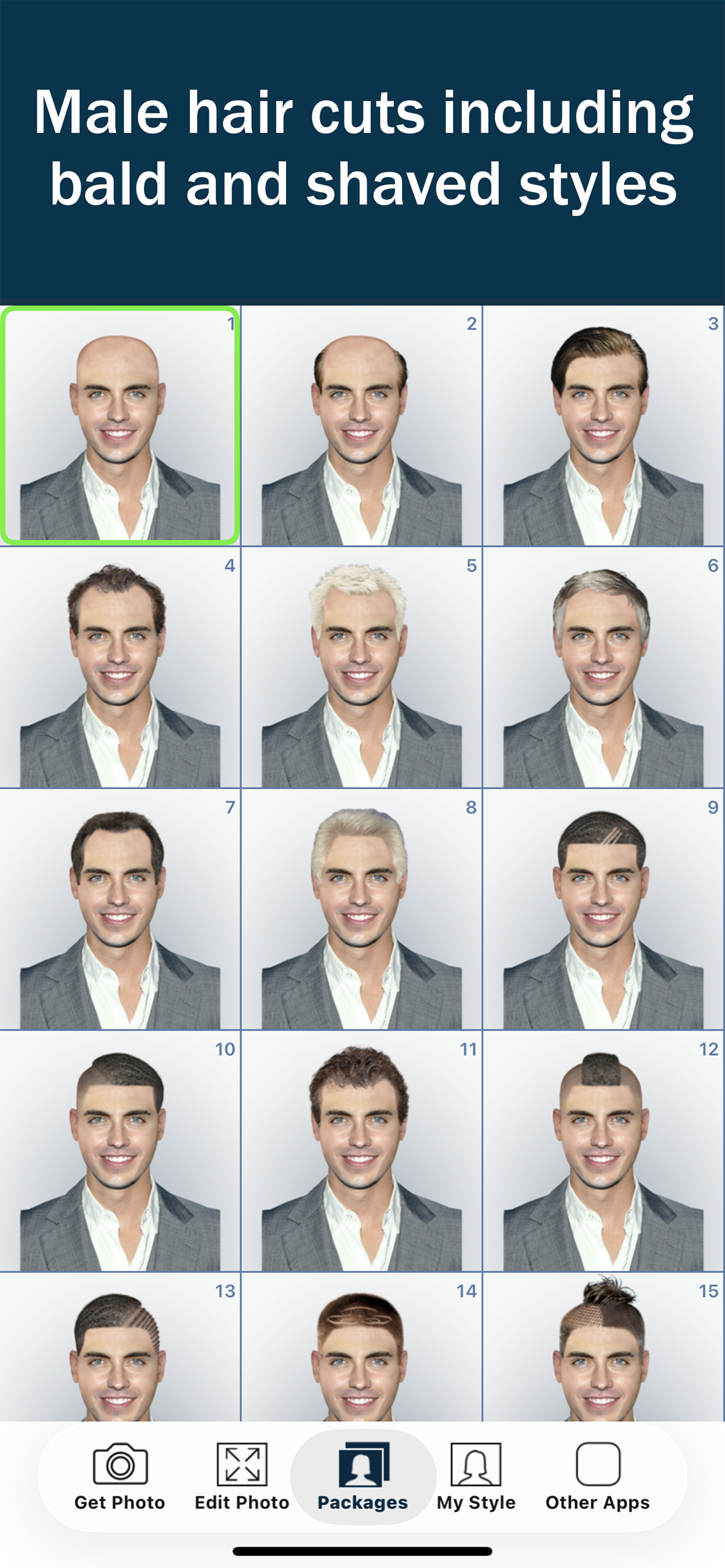 Hairstyle Try On screenshot 10