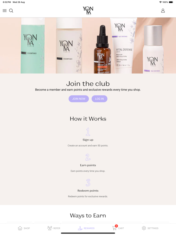 Yon-Ka Paris iPad screenshot 6 - Lifestyle app