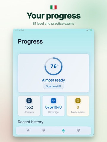 Italian B1 Citizenship — CILS iPad screenshot