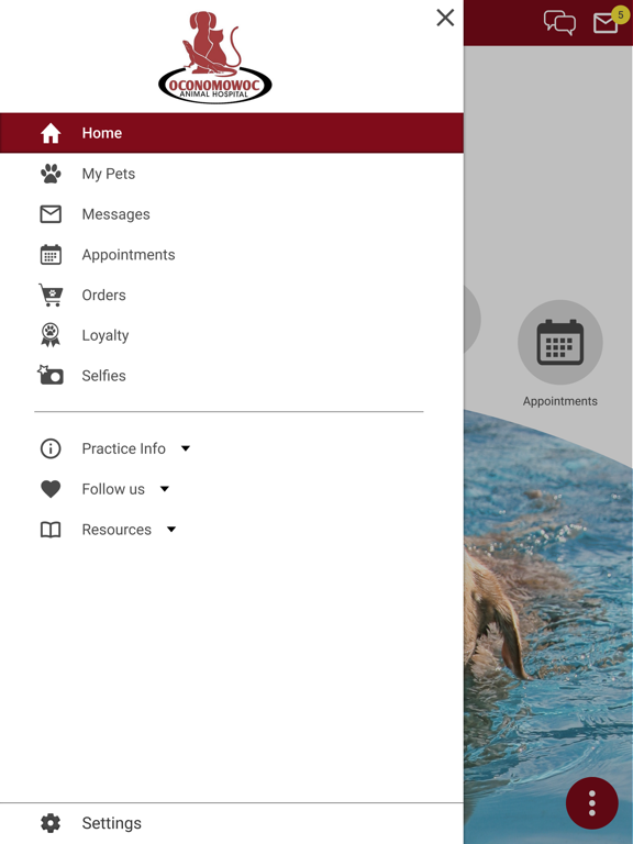 Oconomowoc Animal Hospital iPad screenshot 5 - Business app