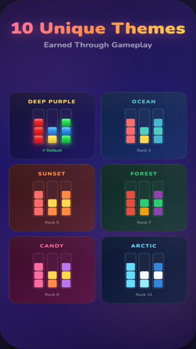 Sort Colors - Tube Puzzle iPhone screenshot