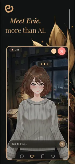 heyEvie - AI Companion screenshot 1