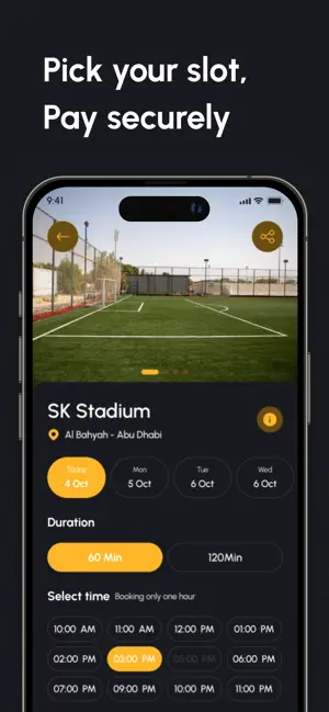 Champions: Football Booking screenshot 3