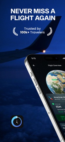 JustInTime - Flight Tracker Screenshot 1 of 6