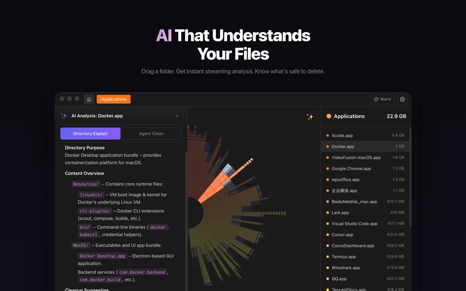#3. ZingDisk - AI Disk Analyzer (macOS) Von: 真亮 黄