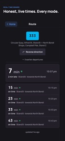 DailyDash: Sydney Transit screenshot